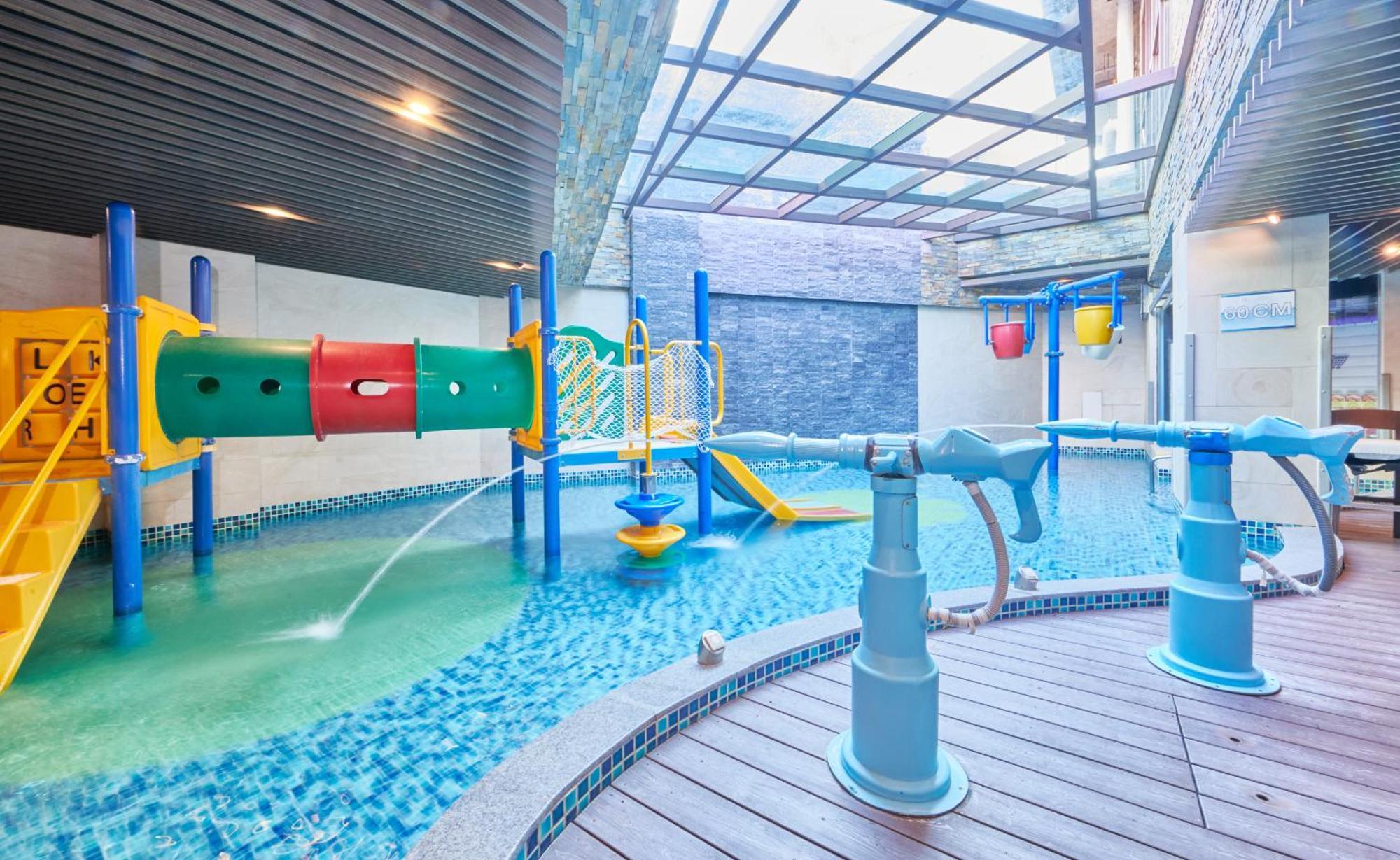 แกรนด์ เบย์ รีสอร์ต Hotel ย่านเมืองเก่าเฮ้งชุน ภายนอก รูปภาพ The children's pool